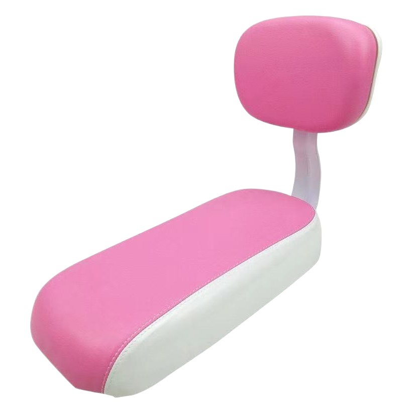 Bicicleta de montaña asiento trasero esponja cojín con respaldo asiento de montar suministros equipo accesorios