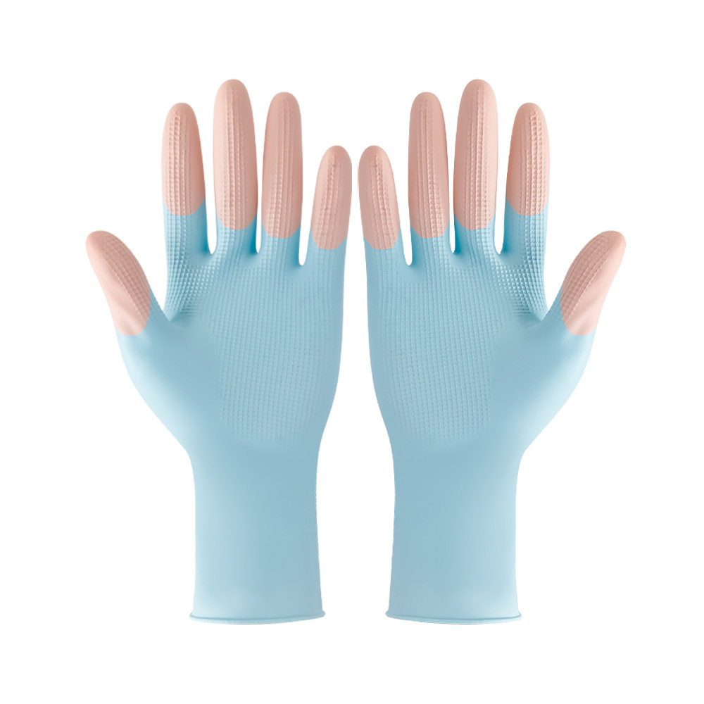 라텍스 컬러풀 블루 파우더