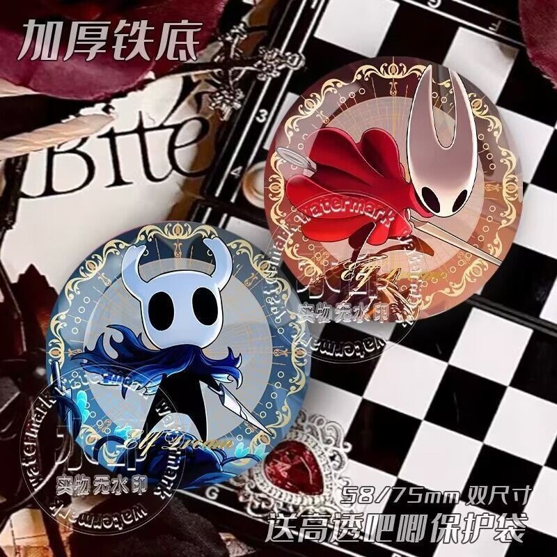 Self-Made Hollow Knight: Silksong Merchandise Hornet Laser Badge Self-Made Hollow Knight: Silksong Merchandise Hornet Laser Badge