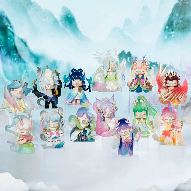 Genuino nuevo producto Qiqian Lingrui Oriental serie ciego dormitorio caja caliente decoración creativa para las niñas regalo exquisito