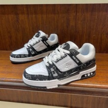 2025春季新款拼色低帮板鞋透气防滑男女休闲鞋