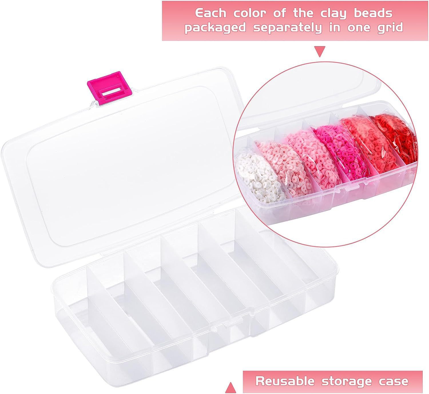 270g Weight Beads, Rope Jewelry Making Type DIY Jewelry Accessories Classification 1 Set Quantity Glass, soft clay Material Letter, Solid Color Pattern Spray Paint Design Casual, Simple Style Style 1 Set Glass Soft Clay Letter Solid Color DIY Jewelry Accessories Beads Rope 5