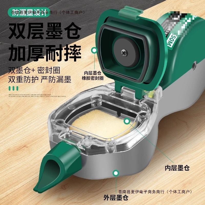 弹线24木斗Z1工地手摇摔放线水平仪墨汁墨斗耐画线木包邮