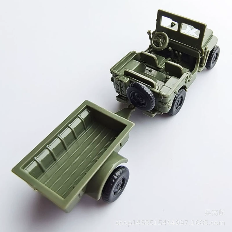Конструктор, джип, внедорожник, игрушка, масштаб 1:72