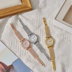 Live stream star full diamond ladies watch women's quartz watch bracelet watch women's version one-time delivery source