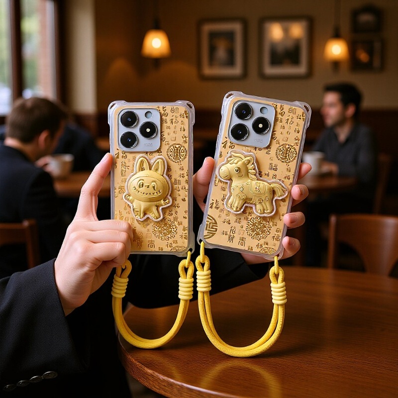 Get Rich Instantly with the New Oppoa96, Realmec63 Phone Case with a High-End Feel, Gold Fortune, and Reno13P Get Rich Instantly with the New Oppoa96, Realmec63 Phone Case with a High-End Feel, Gold Fortune, and Reno13P
