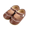 Retro children's small princess costume for leather shoes, footwear, soft sole, western style