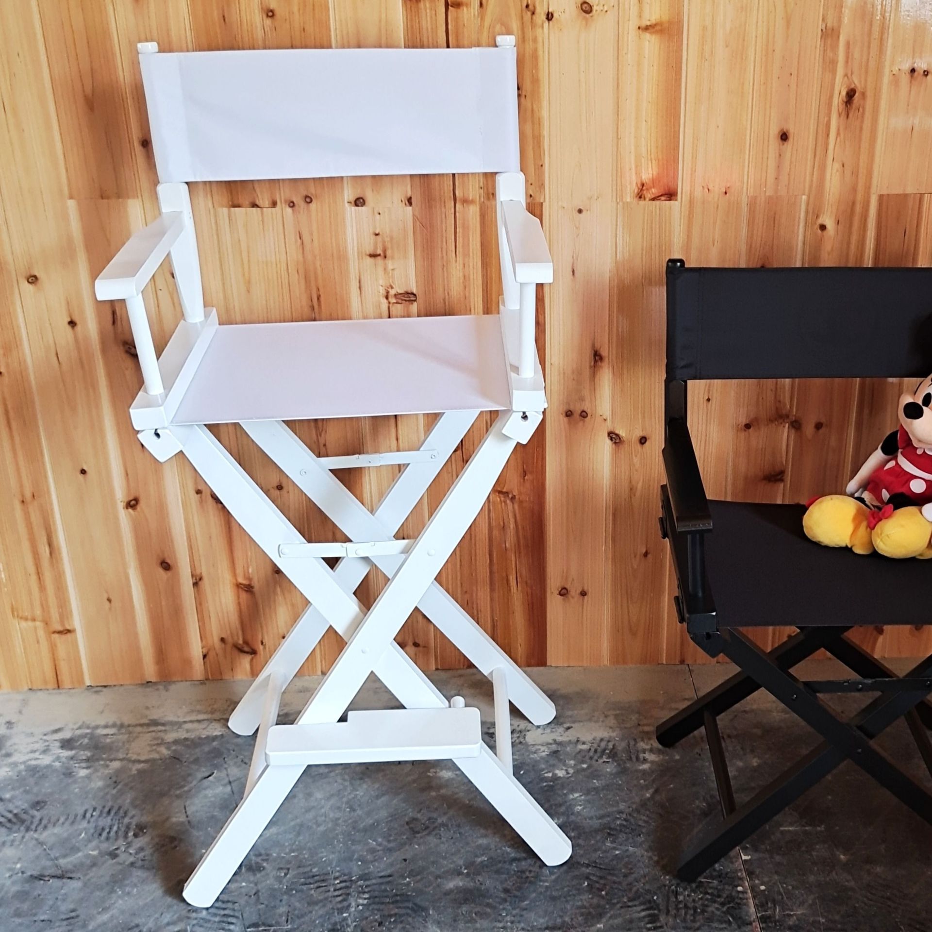 Silla de madera sólida silla de ocio silla de dormitorio silla de bar alto silla de fotos de red silla de empresa de exhibición de clavos taburete LOGO