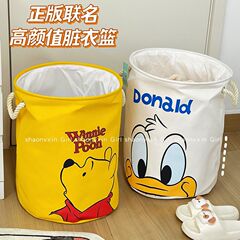 国境を越えた売れ筋キャンバス収納バスケット汚れた衣類収納バスケット子供のおもちゃの収納バスケット大容量の収納バッグは便利です