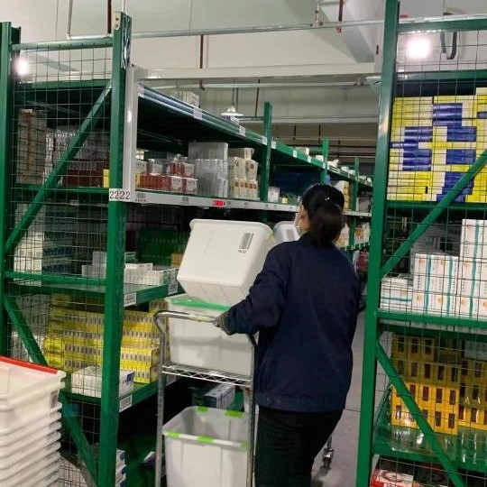 安装货架数显电子分拣标签电子智能物流管理系统数字式拣货标签