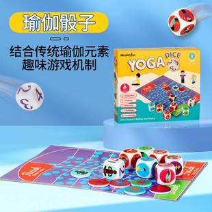 Игральные кубики для йоги развивающие