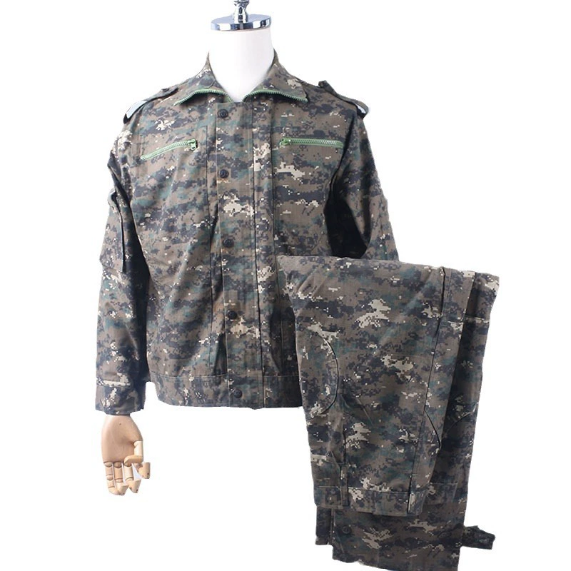 Men's summer cotton thin overall, camouflage jacket