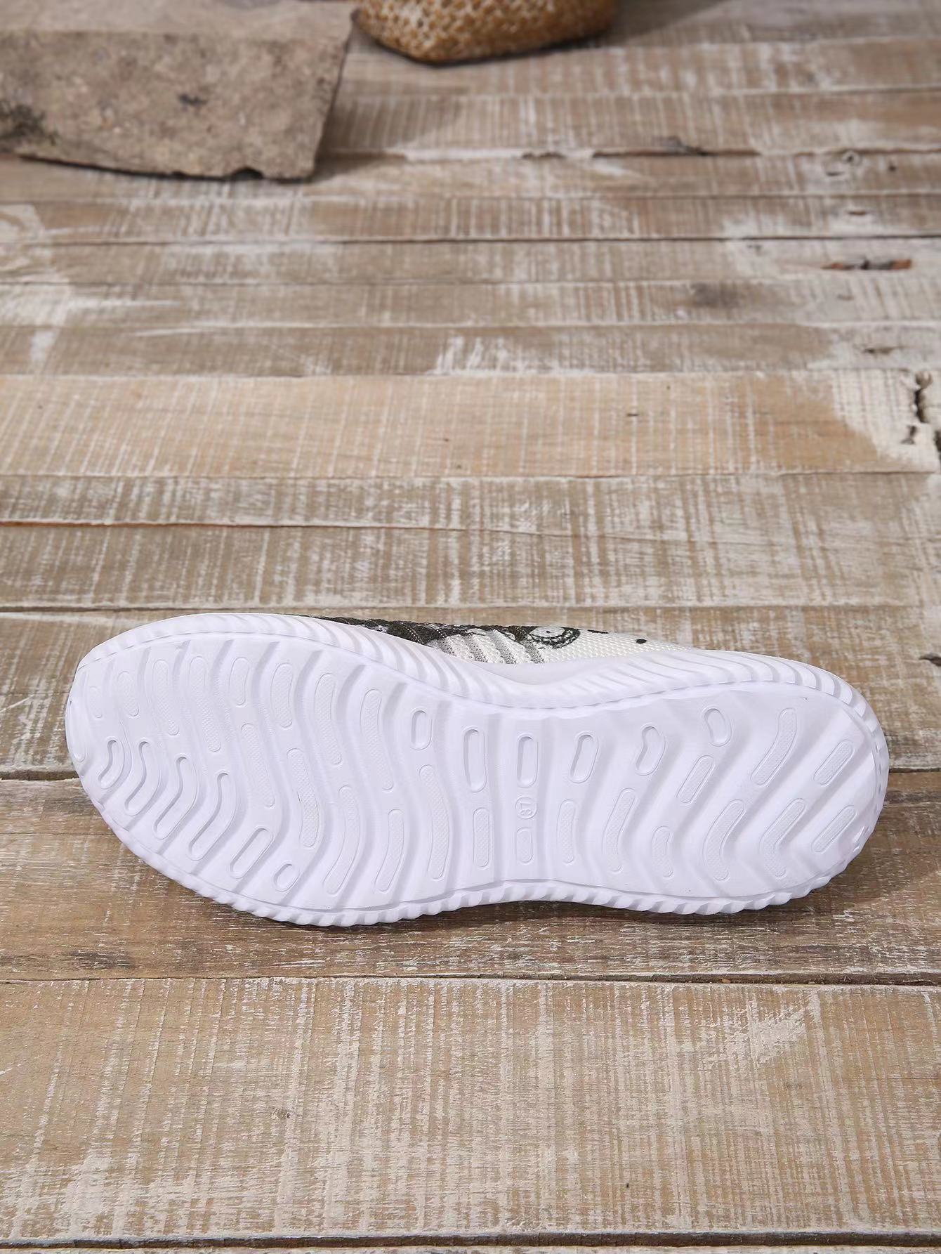 Damen Basketballschuhe Tennisschuhe Wanderschuhe Sneakers Canvas Gummisohle Leicht zu reinigendes Schuhwerk_voghion.com