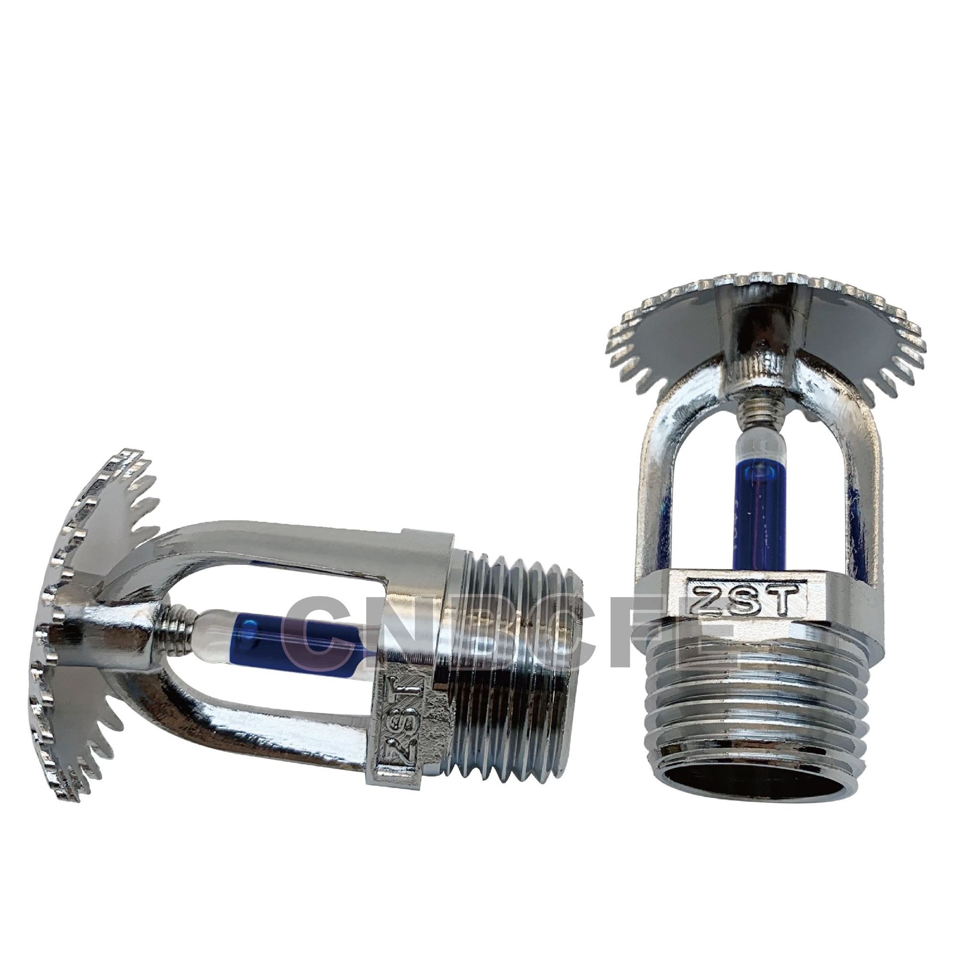 直销消防喷头141°C洒水喷头消防外贸喷头上喷下喷侧喷玻璃球闭式