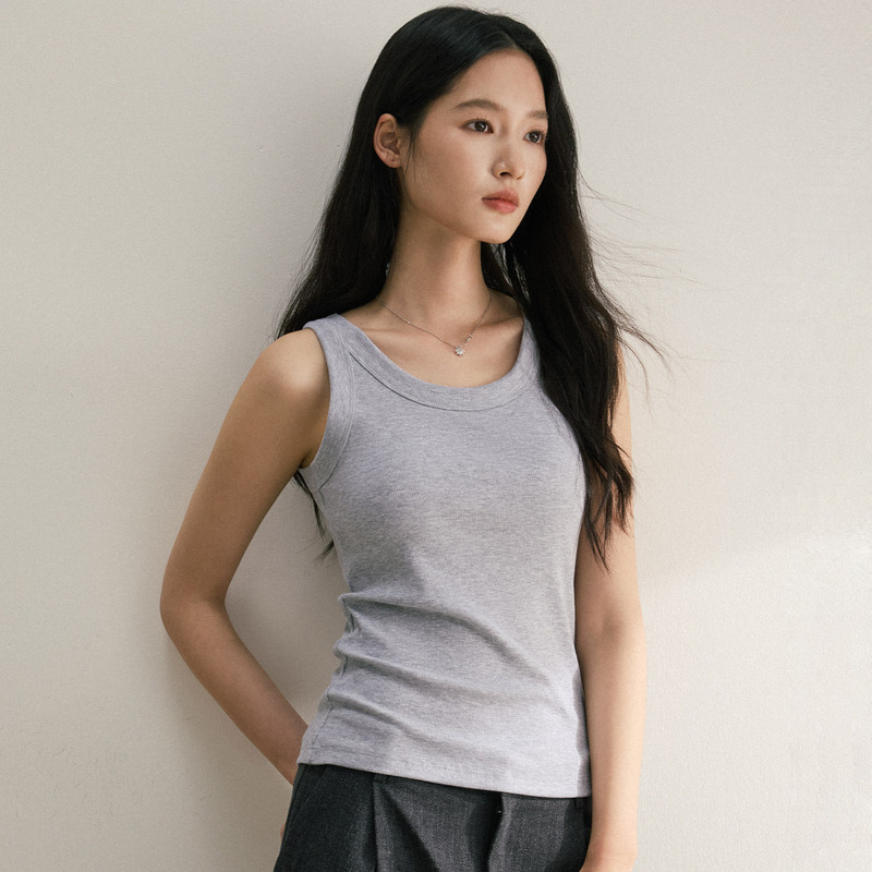 Women's Camisole 2026 Summer New Style Slim Fit Versatile Breathable Sleeveless Base Top