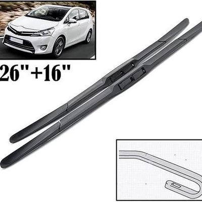 Suitable for Toyota Verso 2009-2018 Windshield Wiper Blades 26+16