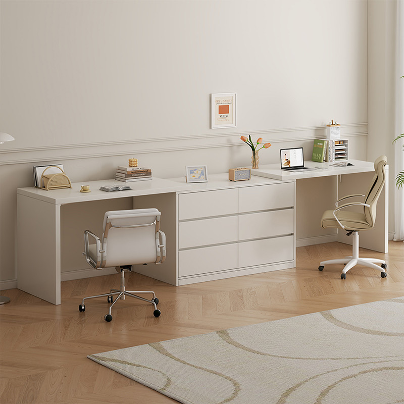 Tocador dormitorio simple moderno tocador escritorio de la computadora integrado escritorio doble estudiante ESTUDIO EN CASA MESA de maquillaje