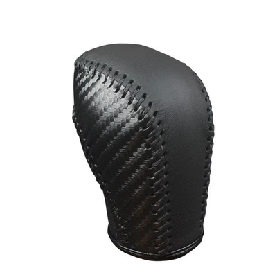 Sürətlər qutusu və əl tormozu başlıqları, Golf - volkswagen-sagitar2012-2018-models-plain-weave-black-carbon-black-thread-genuine-leather