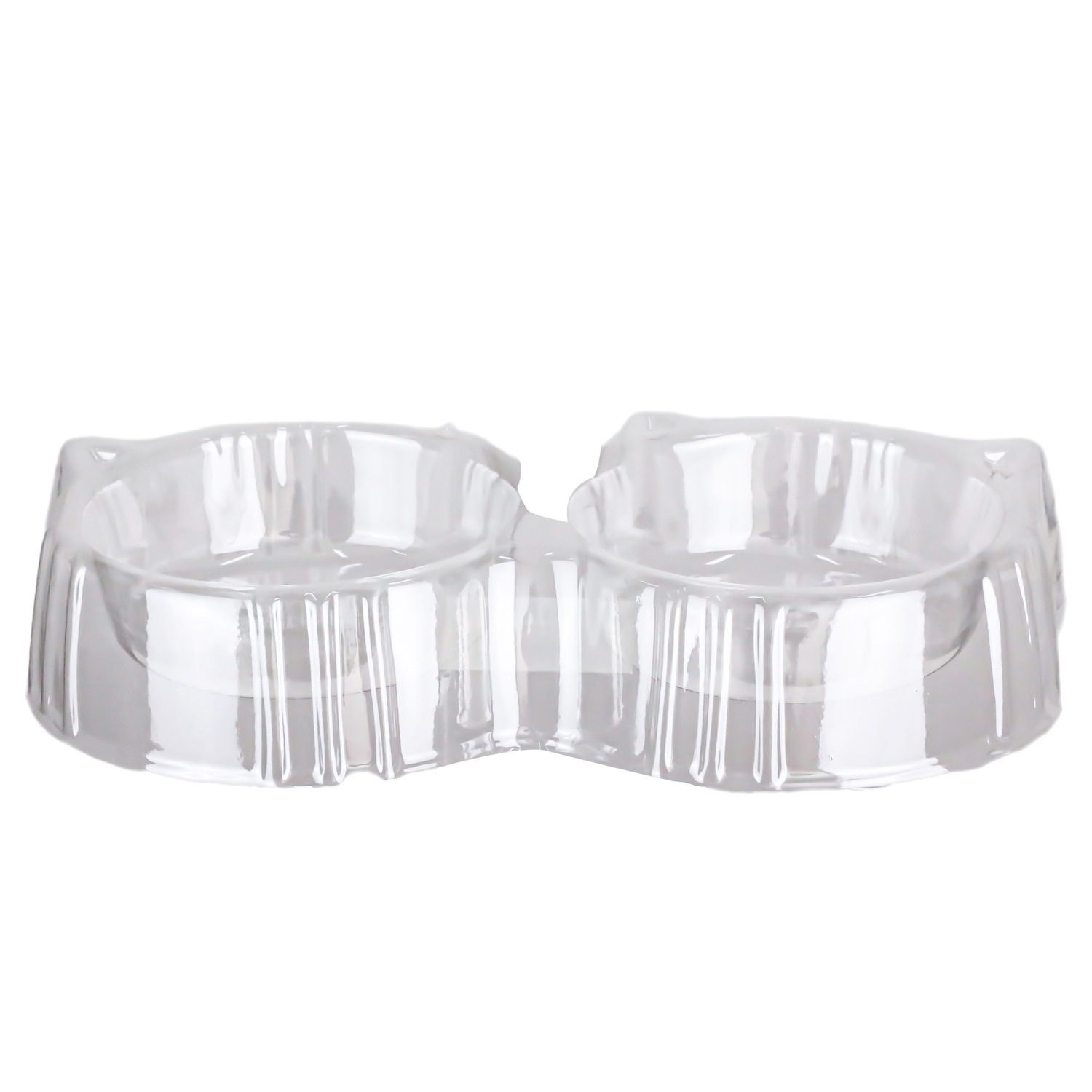 Cuenco desechable para gatos al aire libre a prueba de mosquitos cuenco para mascotas plástico ligero reciclable para gatos y perros callejeros alimentación cuenco redondo al por mayor