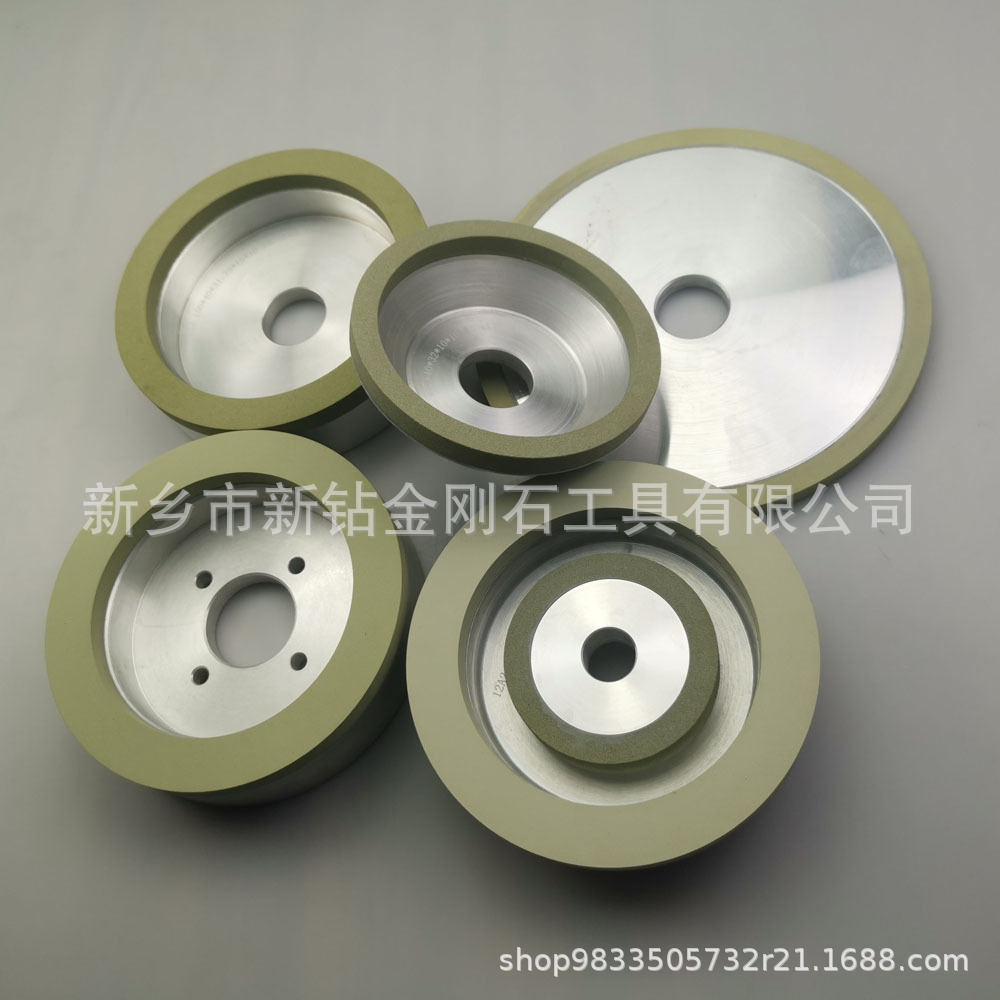 陶瓷树脂碗型金刚石砂轮磨钻头硬质合金 钨钢热喷涂碳化钨钻石CVD