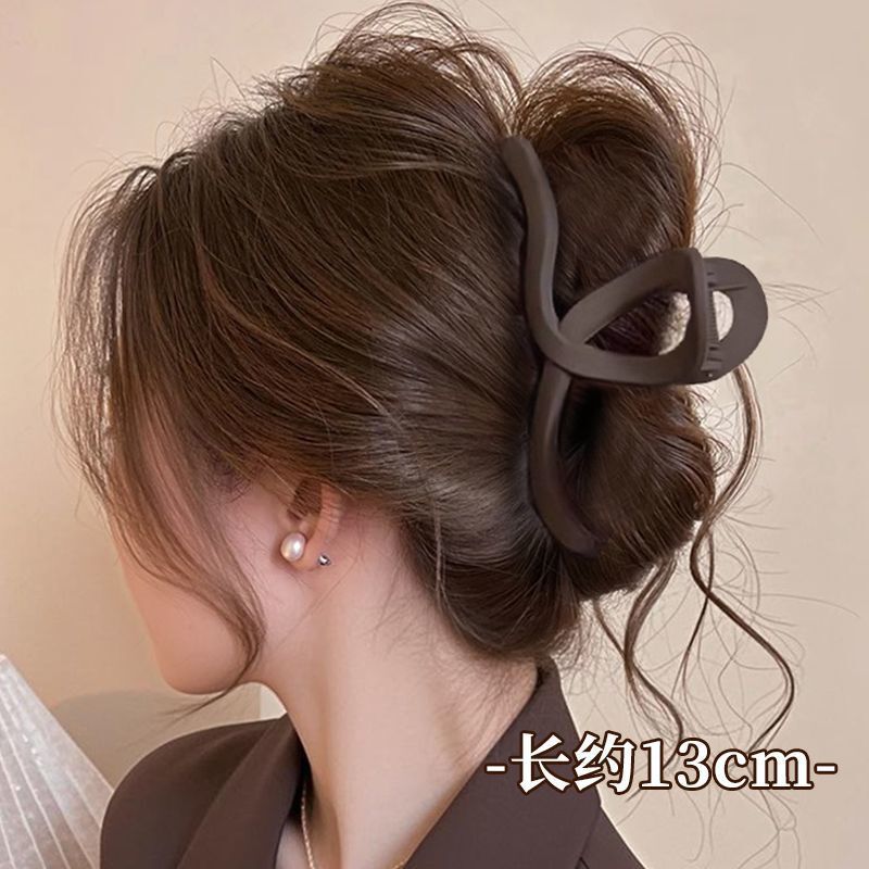 韓国東大門2025年新作ヘアクリップ、女性用ヘアピン、高級感のあるシャーククリップ、ヘアアクセサリー、ヘアピン|undefined