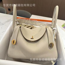 琳迪包手工蜡线进口TC牛皮医生包26/30枕头包荔枝纹单肩斜挎女包