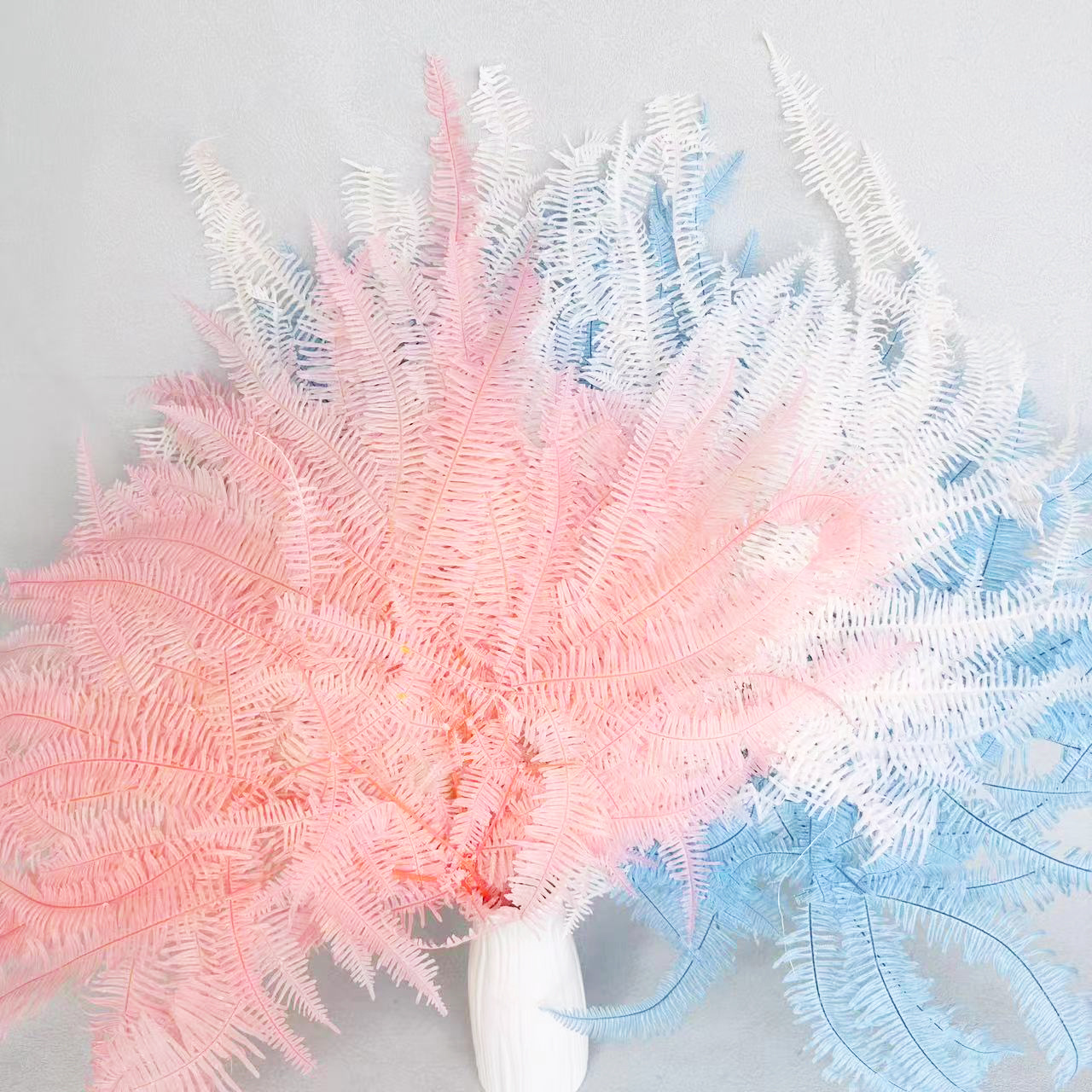 Mangchi Leaf, Eternal Fern Leaf, Dry Flower, Preserved Flower, DIY Home Decor Bouquet, Frame Floating Flower, Pressed Flower, Flower Material