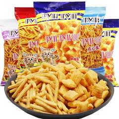 HOT TREND Mimi Shrimp Crackers Crab Flavor Granules Mimi Big Pack Snack Cereal Crispy Sticks Children's Puffing Snack Craving Small Food