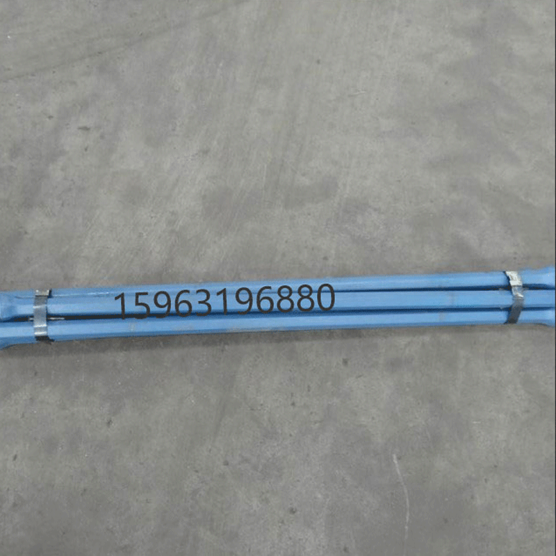 B22凿岩钎杆 六棱中孔钻杆 风钻杆