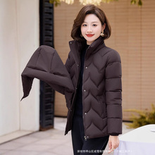 棉服女冬装洋气妈妈新中式2025棉袄新款中青年加厚棉衣时尚外套