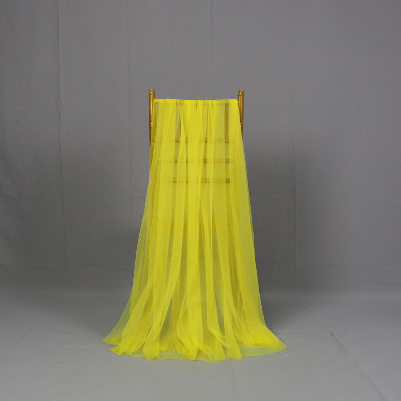 Sillas de boda transfronterizas cortina tela