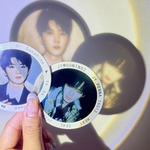 镜头圆形边框头像框反转胶片小红书同款热门ins框透光胶片现货