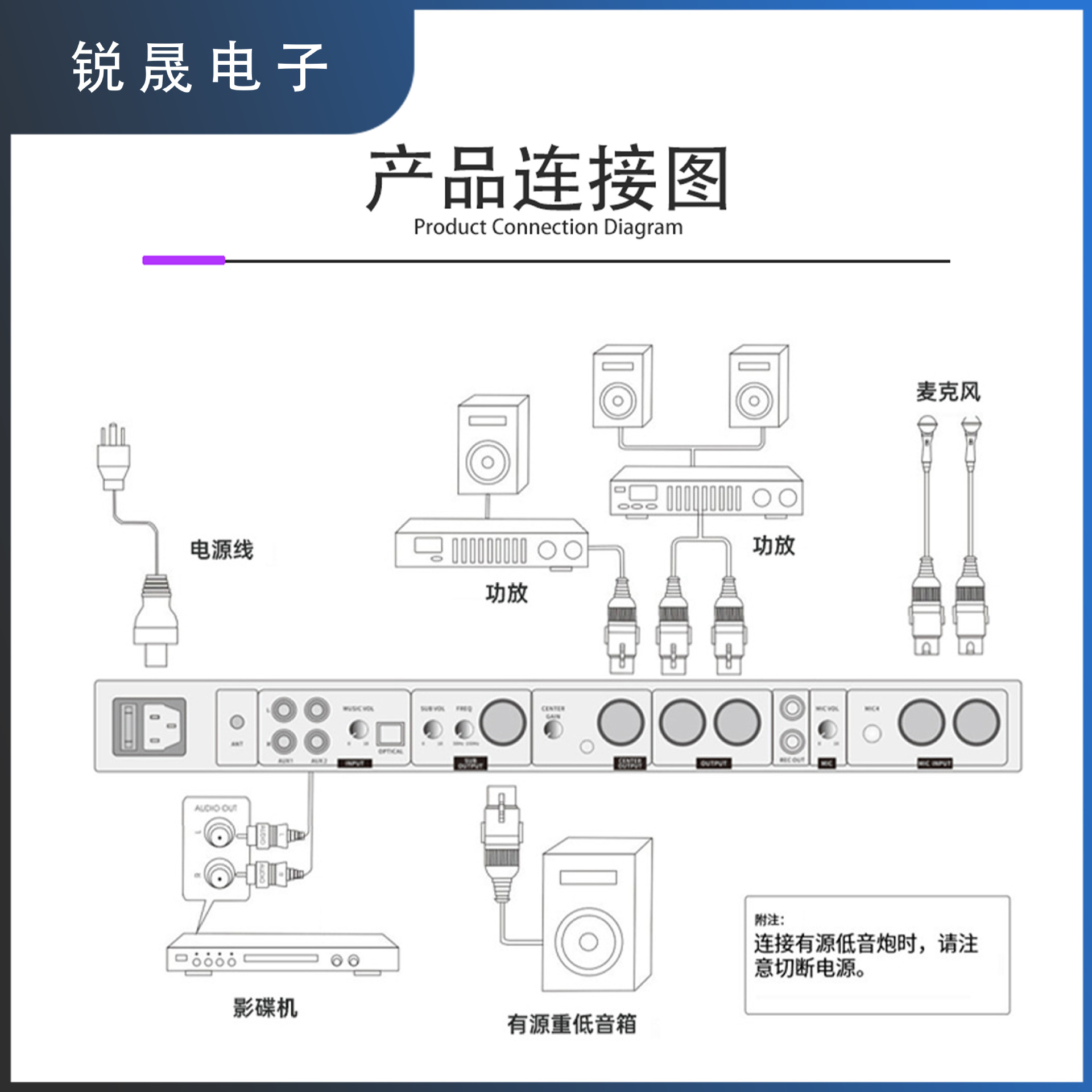 Kt-150 Professional Pre-Effects Processor with Bluetooth USB for Home Karaoke, Audio Mixing, Spectrum Equalization, Microphone Feedback Prevention