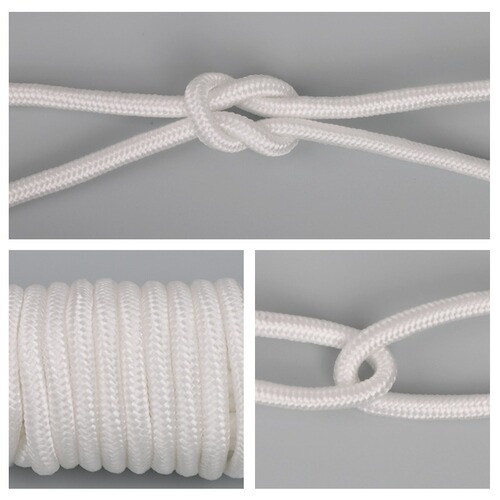 Factory direct sales thickened clothesline nylon non-slip wear-resistant clothes and quilt special rope hand-woven binding rope