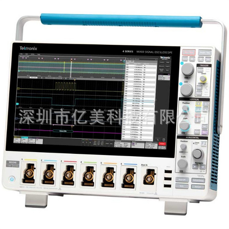 Tektronix泰克MSO44/MSO46混合信号示波器 13.3英寸高清显示屏
