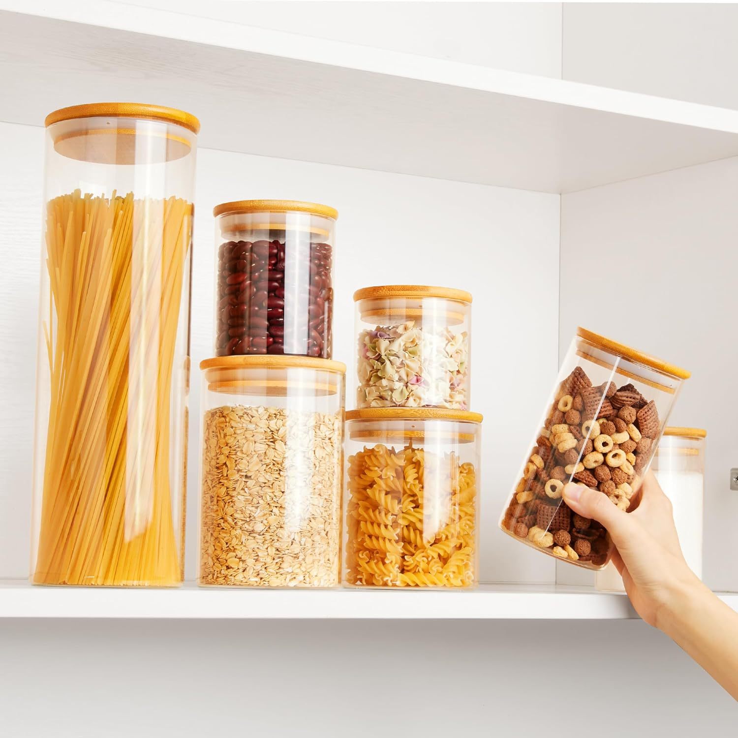 Glass tea, transparent storage system, set, (Cross-border trading)