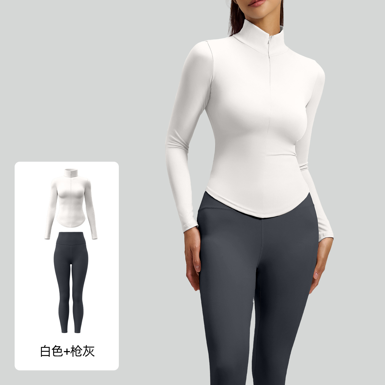 Traje de yoga fino para exteriores Juyitang, ropa deportiva de yoga informal y a la moda con sensación de desnudez para correr