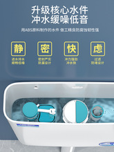 厕所蹲便器冲水箱进水阀排水阀蹲坑配件卫生间老式马桶水箱上水器