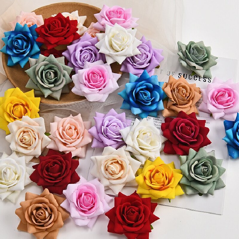 New Velvet Rose Flower 6cm Artificial Pointed Rose Fake Flower Wedding DIY Wedding Hair Accessories Clothing Accessories New Velvet Rose Flower 6cm Artificial Pointed Rose Fake Flower Wedding DIY Wedding Hair Accessories Clothing Accessories