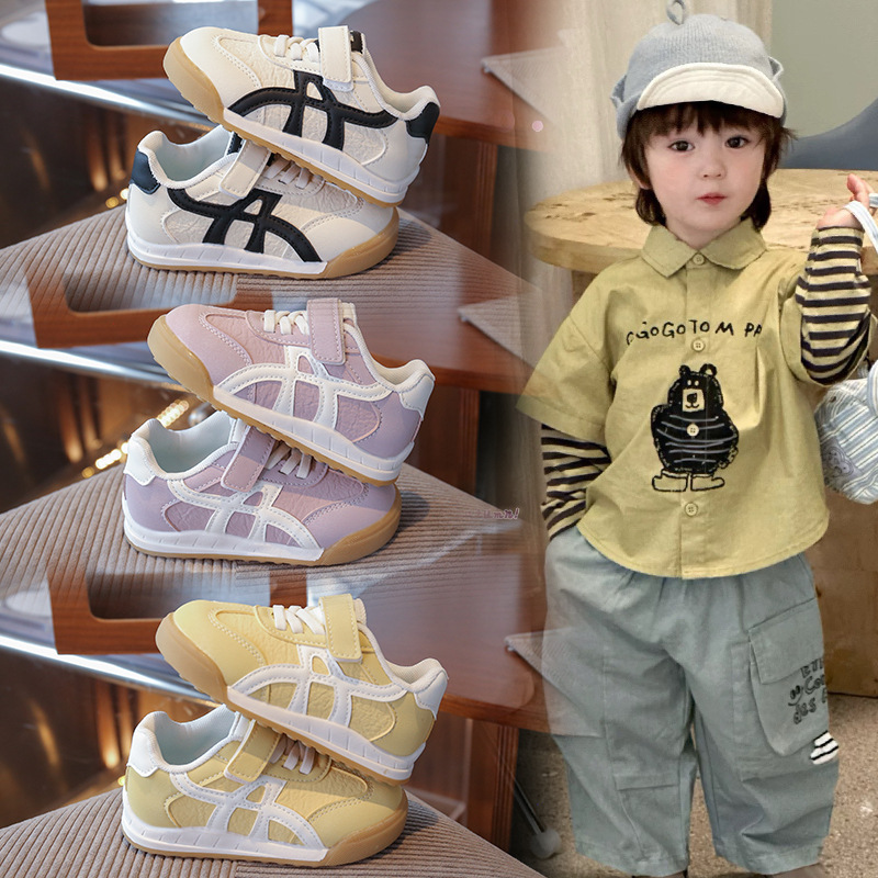 Children's Low-Cut Sneakers, Comfortable White Shoes, 2025 Spring & Fall New Girls' Sports Shoes, Boys' Running Shoes, Baby Shoes