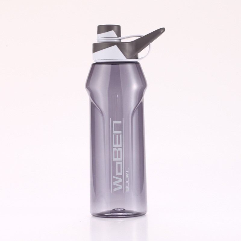 Botella de agua deportiva de verano para estudiantes, de Tritan (grado alimenticio), gran capacidad, personalizable, venta al por mayor.