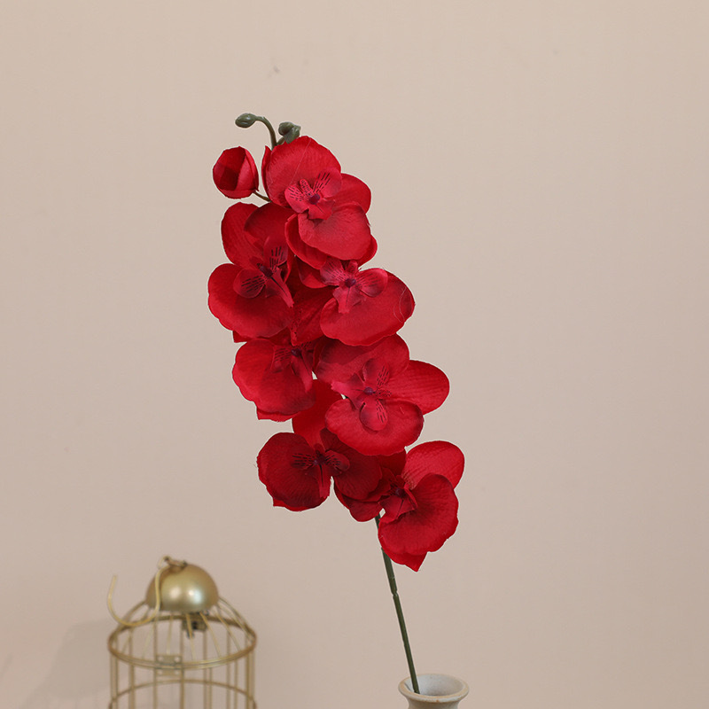 실크 호접란 - 레드