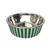Pet supplies Pet anti -slip bowl dog cats and cats three -color basin dog bowl pet bowl pets metal bowl