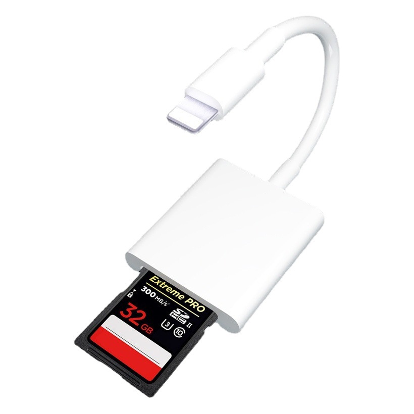 Aplicable a Apple Lightning a la línea de conversión SD Android Type-c teléfono móvil Cámara SD lector de tarjetas ipad