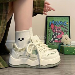 子供ボードシューズ新 2025 春と秋の快適な女の子厚底カジュアルシューズスポーツシューズ子供靴