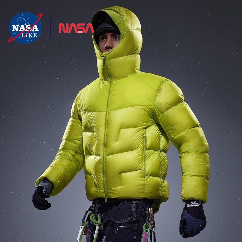 Nasalike Sunstone Same Style 5000Gt Goose down Jacket 1000 Puff Outdoor Sports Stone Green down Jacket Winter