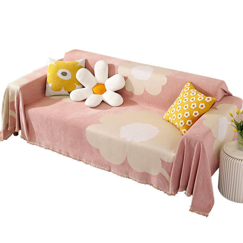 Sofá cubierta manta de tela ins estilo 2022 nuevo Four Seasons universal chenille sofá toalla Imperial Concubine cubierta de la cubierta del sofá a prueba de polvo