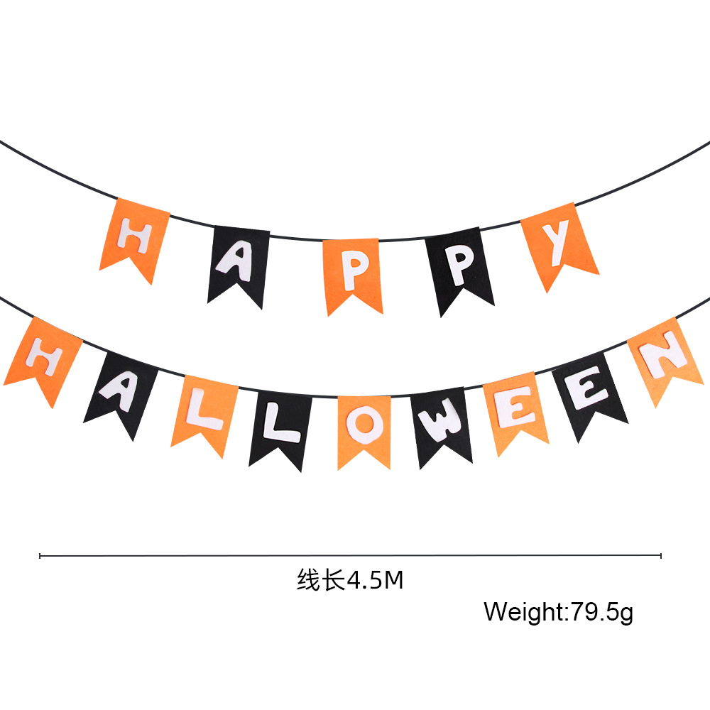 Guirnaldas y decoraciones de Halloween de tela no tejida Amazon 2026 para fiestas y creación de escenas