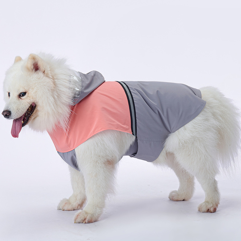 犬クロスボーダー反射ペットレインコート大型犬アウトドア防水犬突撃服柴犬金毛服現物|undefined