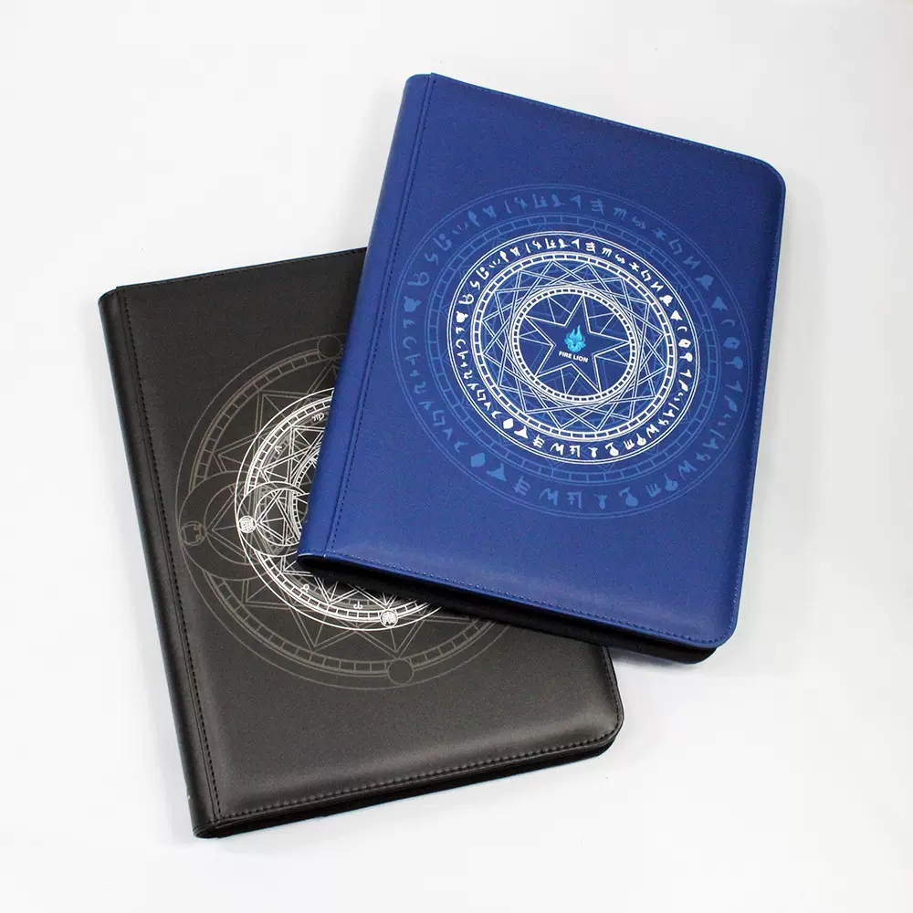 PTCG宝可梦卡片册集换式卡片收藏册收纳册9格拉链PU收纳女神卡包